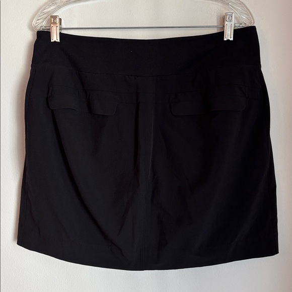 Athleta soho Black active performance women’s skirt built in shorts size 12 EUC - Picture 7 of 11